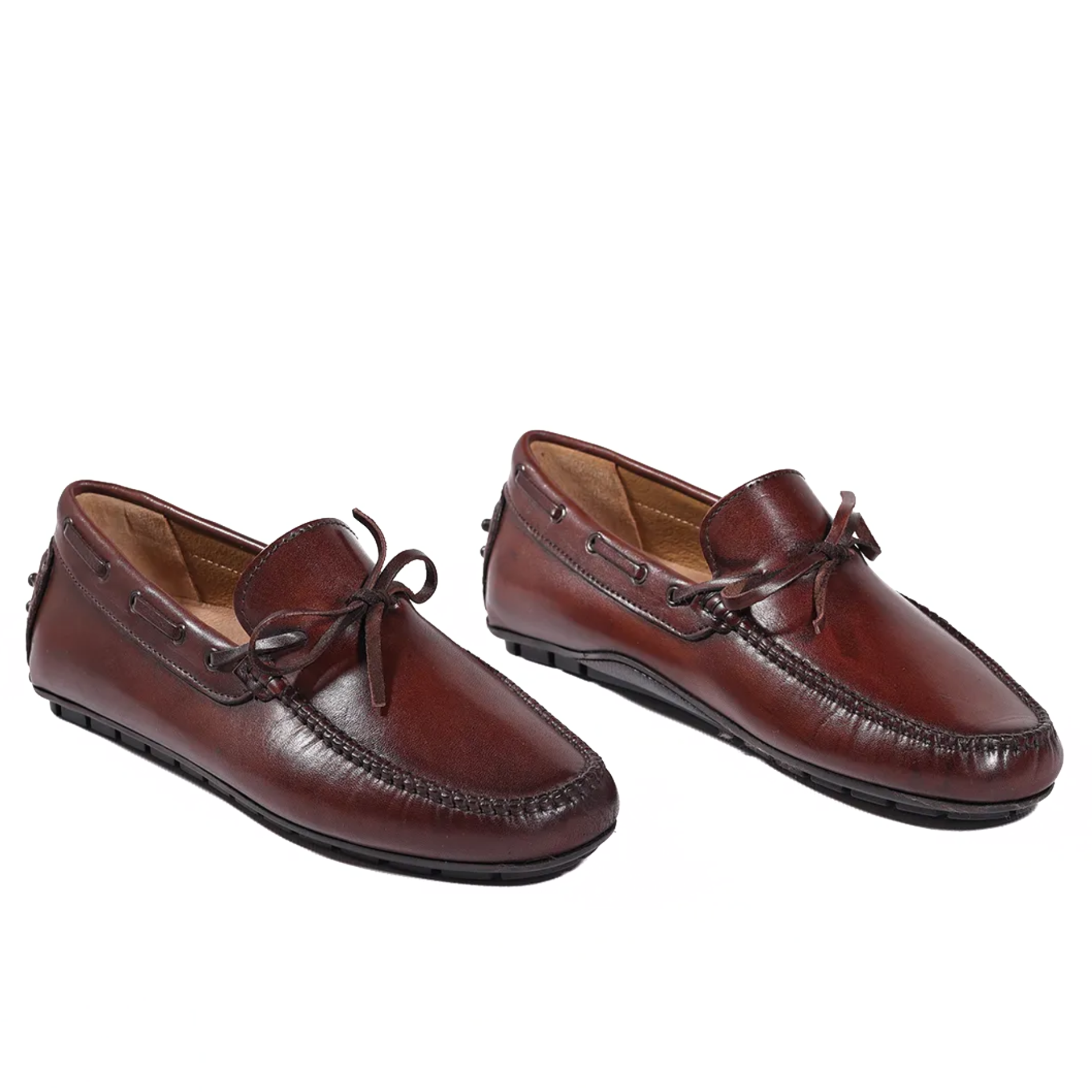 Mocassino Car-Shoe in pelle