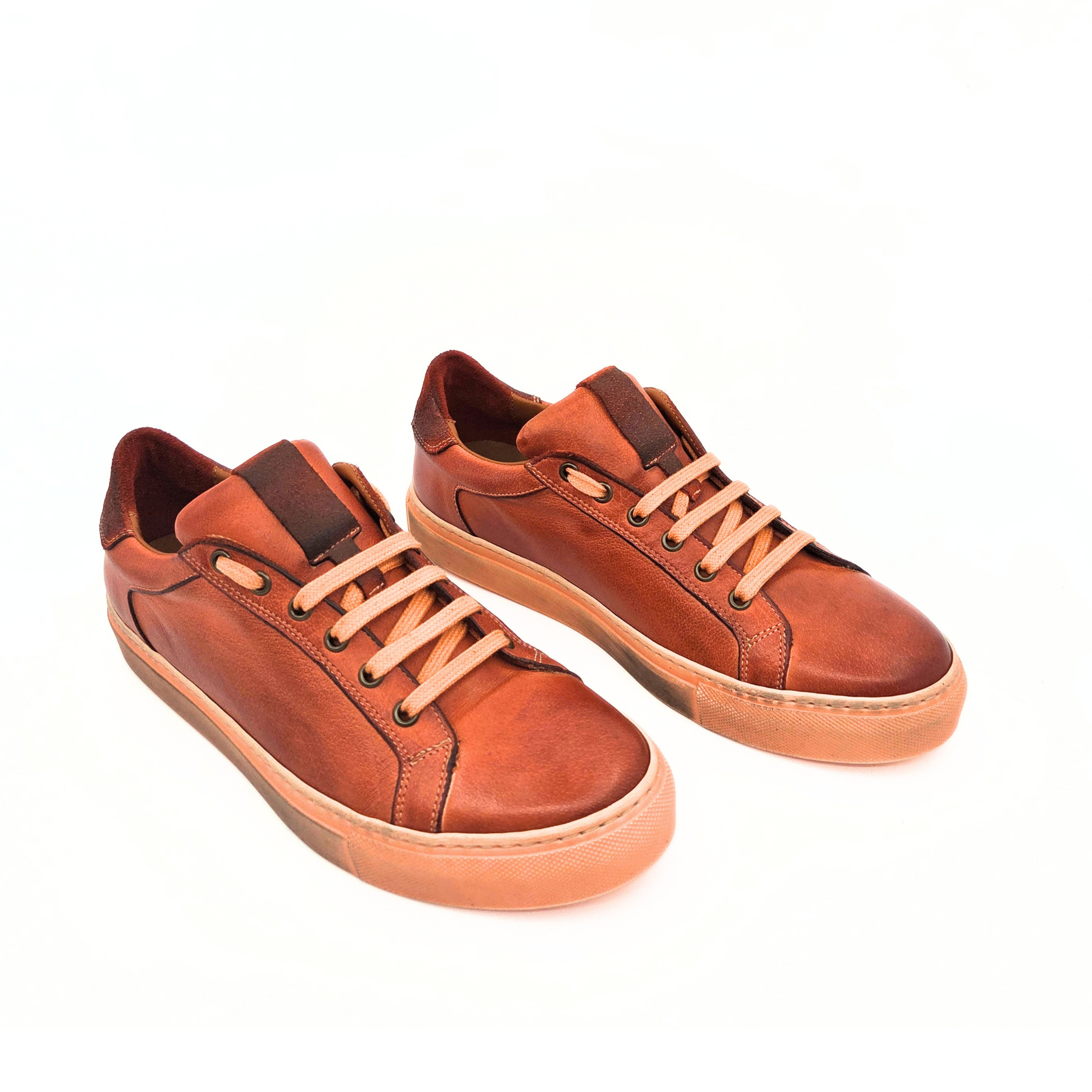 Sneakers bassa Claudio - Arancione