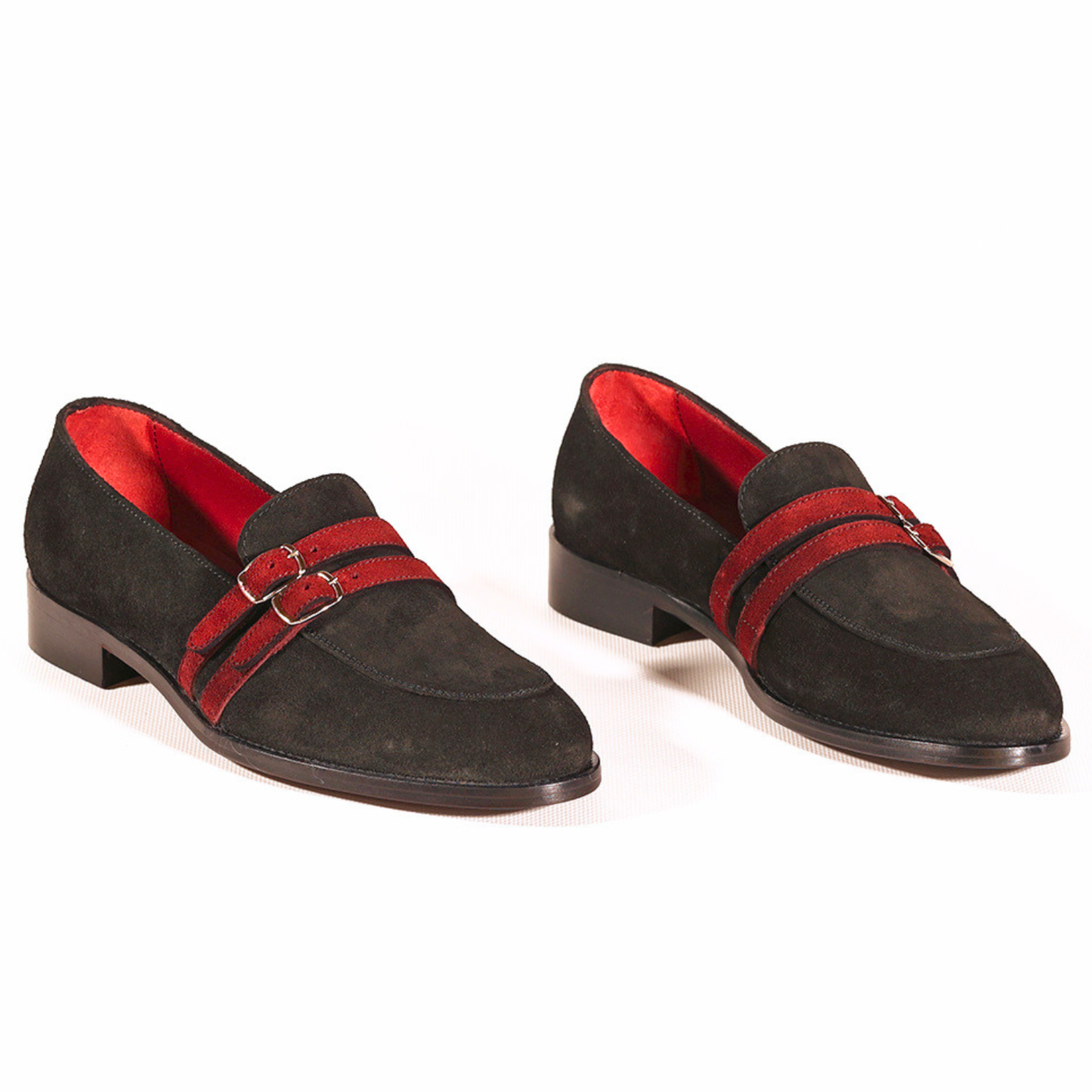 Mocassino donna scamosciato - Nero