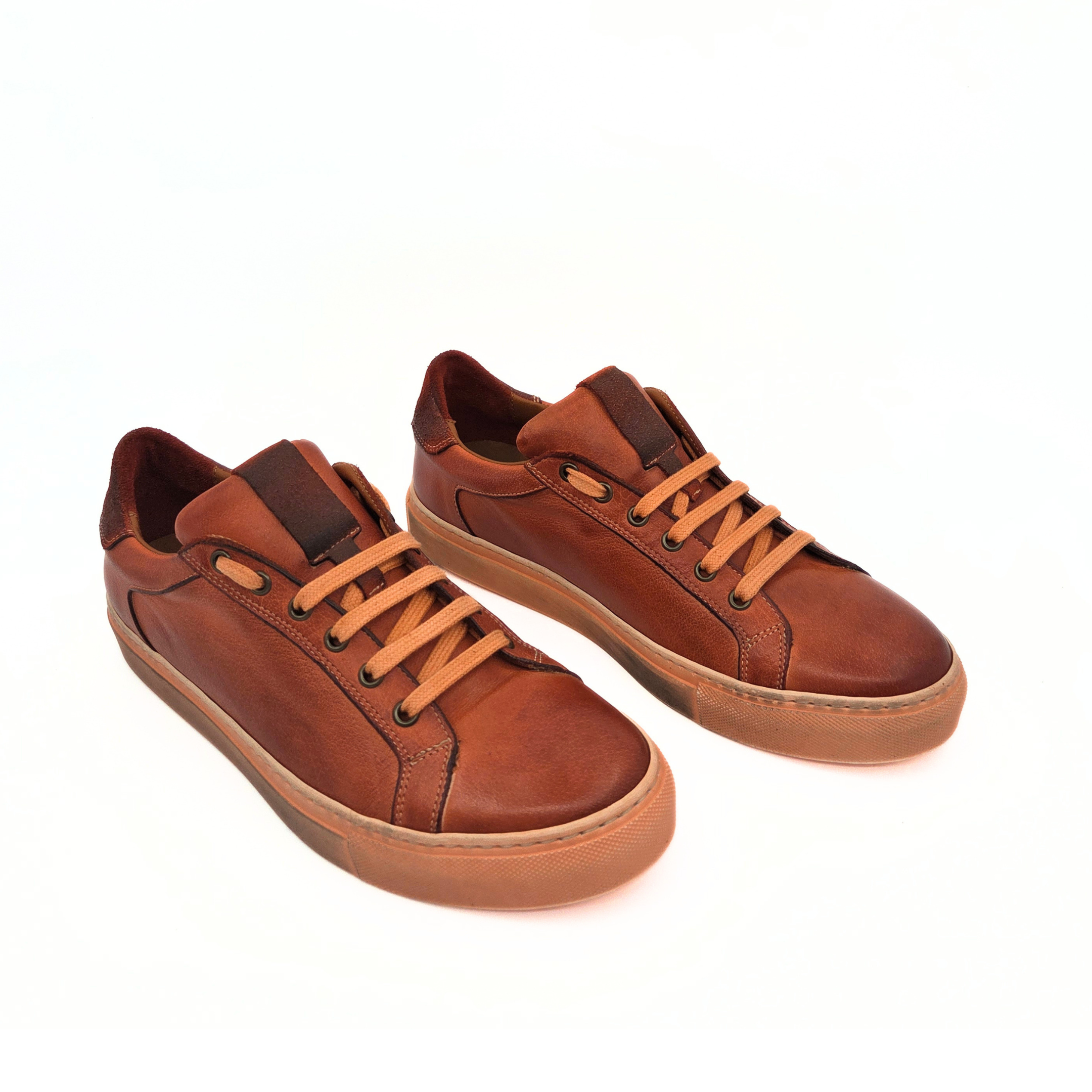 Sneakers bassa Claudio - Arancione